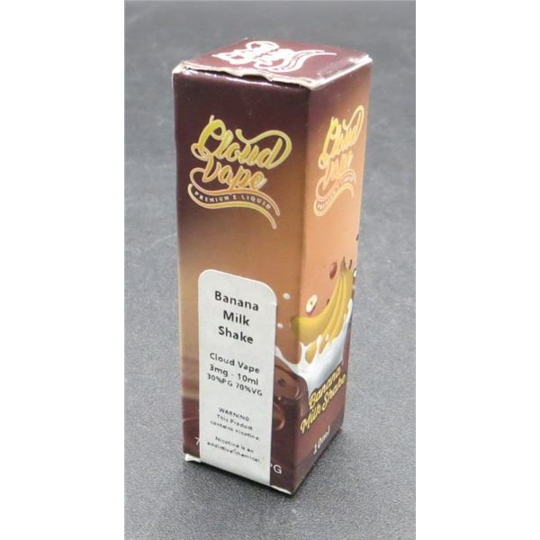 New Cloud Vape Banana Milk Shake 10ml Premium E- Liquid