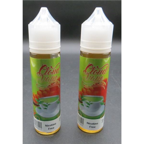 Lot of 2 New Cloud Vape Premium E- Liquid Queen Bee 60ml Each