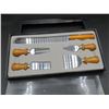 Image 2 : 5 Piece Stainless Steel Cheese Knife Set