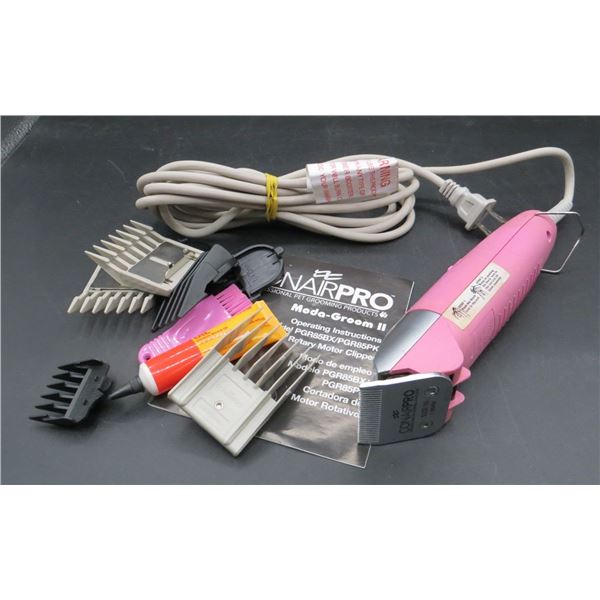 Conair Air Pro Moda-Groom II Professional Pet Groomer With Acessories