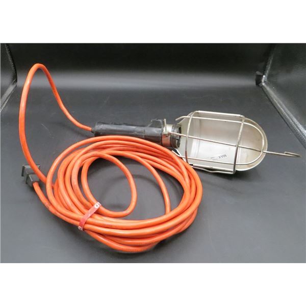 Vintage Metal Cage Hanging Trouble Light