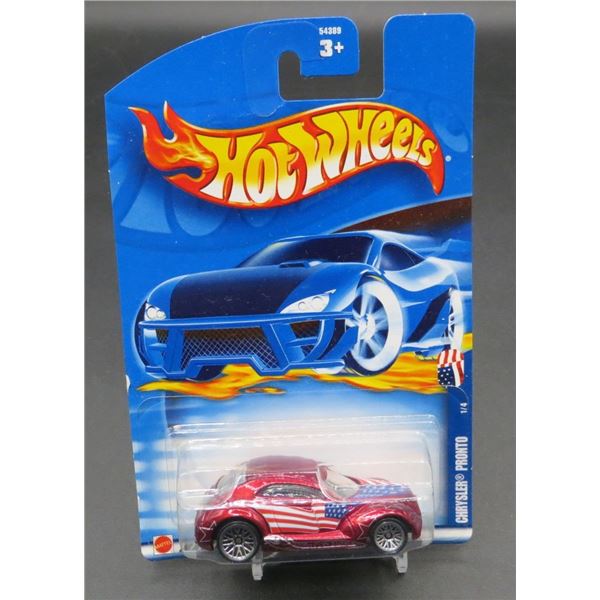 2000 Hot Wheels Chrysler Pronto Star Spangled Series 1:64 Die Cast Car