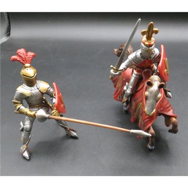 Schleich Medieval Tournament Horse & 2 Knights
