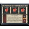 Image 2 : 2011-12 Crown Royale Lineage Materials #17 Greg Nemisz/Jarome Iginla/Joe Nieuwendyk BV $30