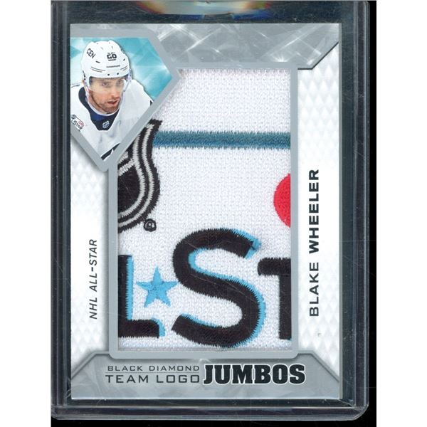 2019-20 Black Diamond Team Logo Jumbo Patches #TLASBW Blake Wheeler BV $65