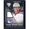 Image 1 : 2013-14 Panini Titanium Game Worn Gear #GGMDZ Michael Del Zotto