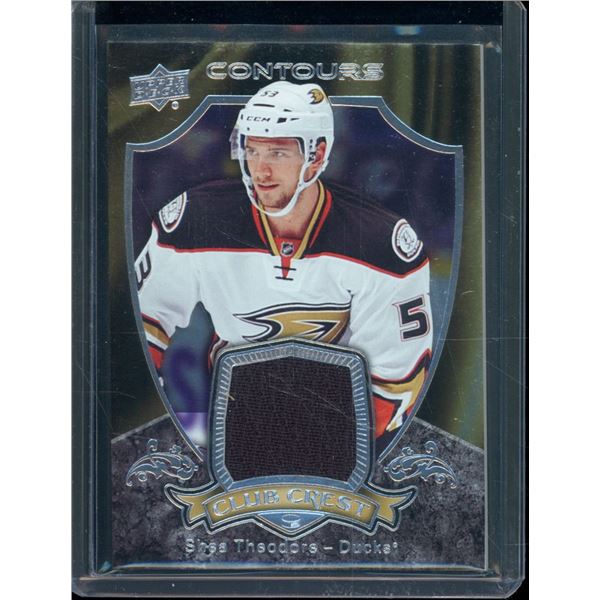 2015-16 Upper Deck Contours Club Crest Jerseys #CC22 Shea Theodore