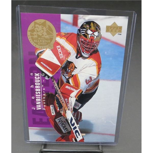 1995-96 Upper Deck NHL All-Stars Jumbo 5x7 #AS19 John Vanbiesbrouck & Chris Osgood