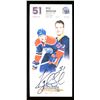 Image 1 : Kyle Brodziak Edmonton Oilers Autographed Card 8x4