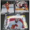 Image 1 : 3 Calgary Flames 8x10 Photos Gary Unger, Mike Peluso & Stephane Yelle