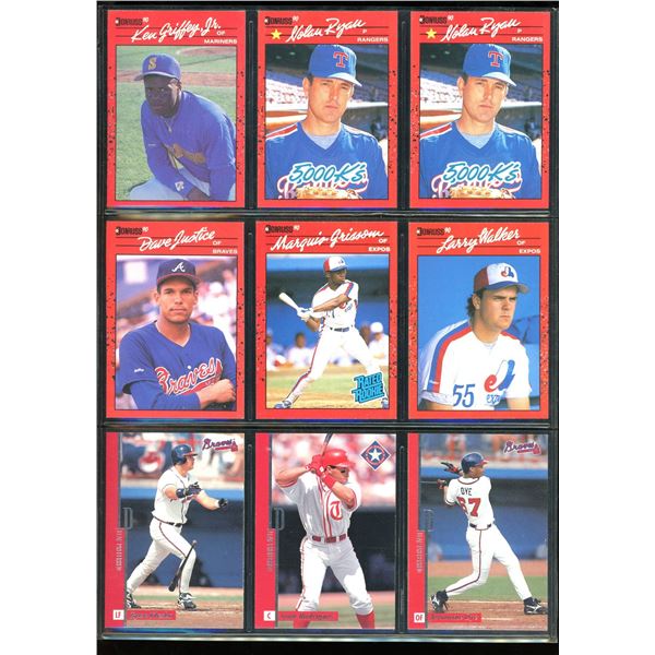 Lot of 9 Various Baseball Cards Various Teams & Players