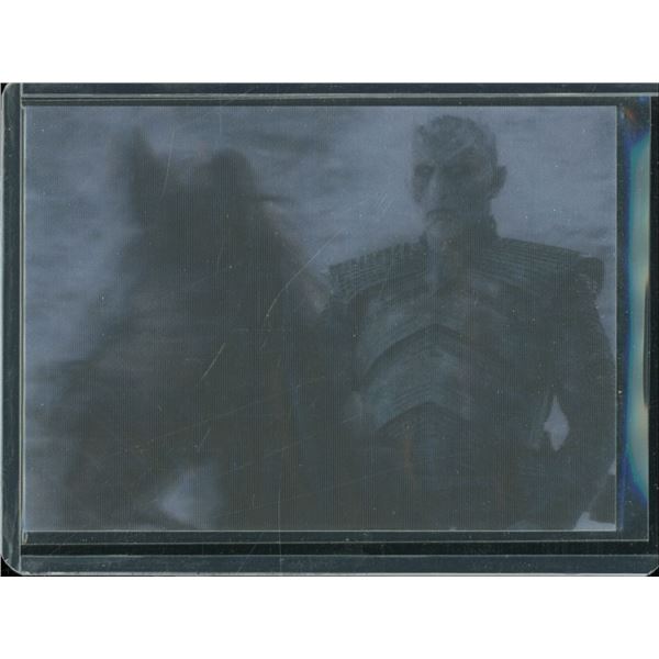 2017 Rittenhouse Game of Thrones Valyrian Steel 3-D Lenticular #L16 Encounter with the Night King