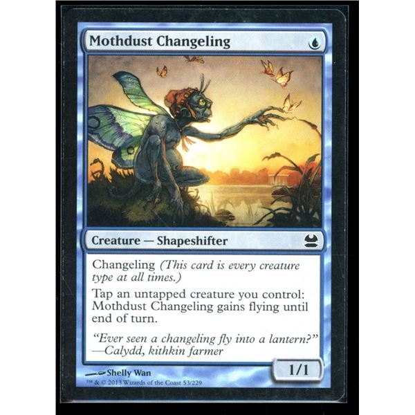 Magic The Gathering Mothdust Changeling Modern Masters