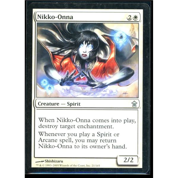 Magic the Gathering Nikko-Onna Saviors of Kamigawa
