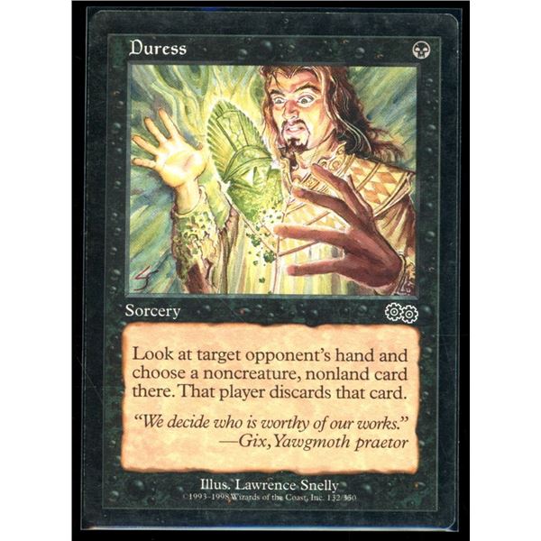 Magic the Gathering Duress Urza's Saga