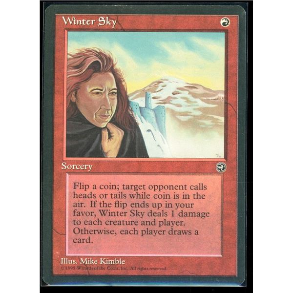 Magic the Gathering Winter Sky Homelands