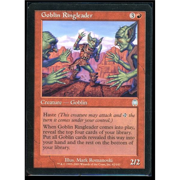 Magic the Gathering Goblin Ringleader Apocalypse