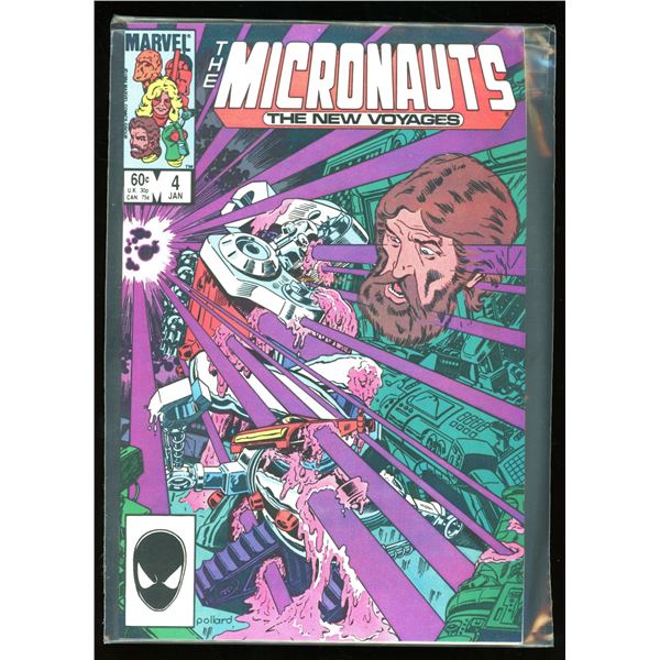 Marvel The Micronauts The New Voyages #4