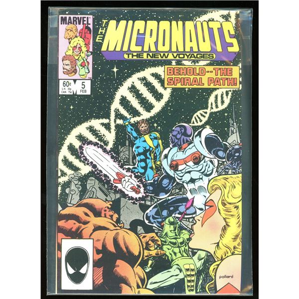 Marvel The Micronauts The New Voyages #5