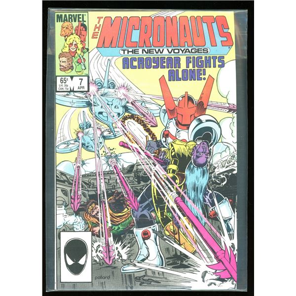 Marvel The Micronauts The New Voyages #7