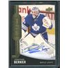 Image 1 : 2014-15 Upper Deck Overtime Autographs #37 Jonathan Bernier BV $30