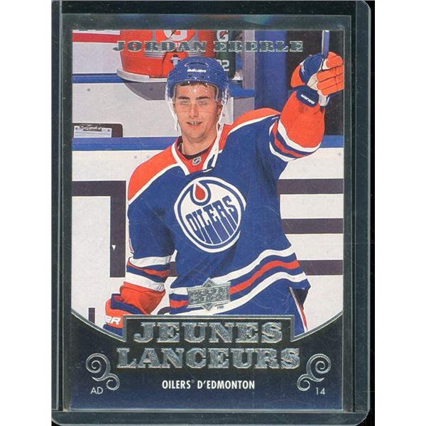 2010-11 Upper Deck French #220 Jordan Eberle YG Rookie Card BV $45