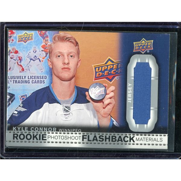 2018-19 Upper Deck Rookie Photoshoot Flashback Materials #RPFKC Kyle Connor