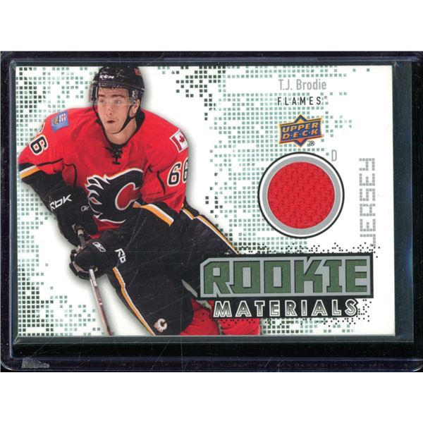 2010-11 Upper Deck Rookie Materials #RMTB T.J. Brodie