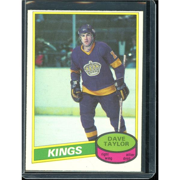 1980-81 O-Pee-Chee #137 Dave Taylor