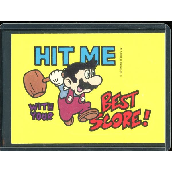 1989 O-Pee-Chee Nintendo #13 Hit Me with Your Best Score
