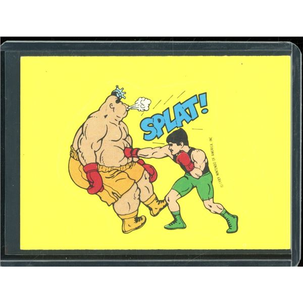 1989 O-Pee-Chee Nintendo #25 Splat