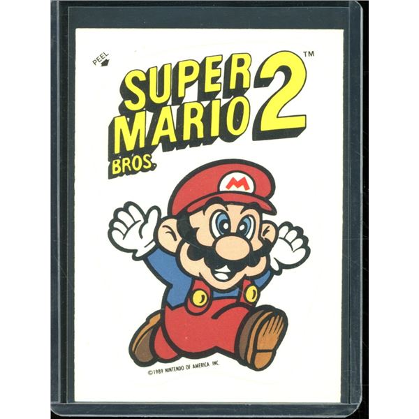 1989 O Pee Chee SUPER-RARE SERIES 2 Nintendo Sticker