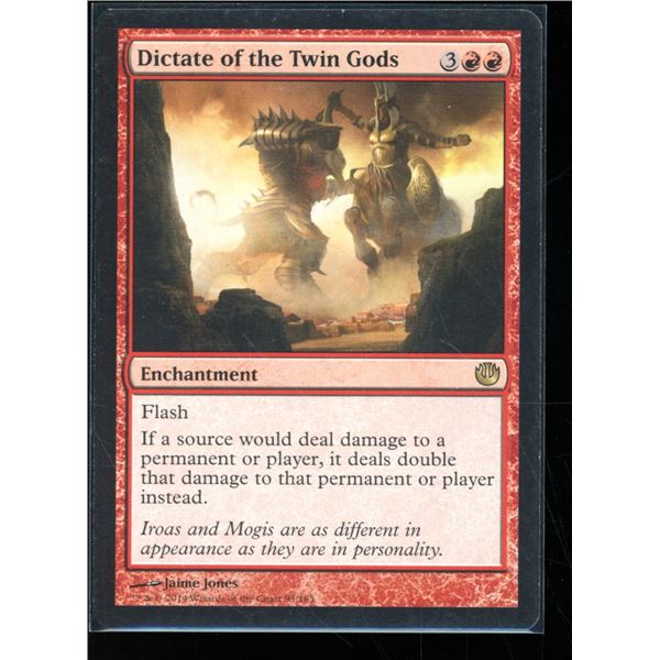 Magic the Gathering Dictate of the Twin Gods Journey Into Nyx