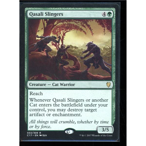 Magic the Gathering Qasali Slingers Commander 2017