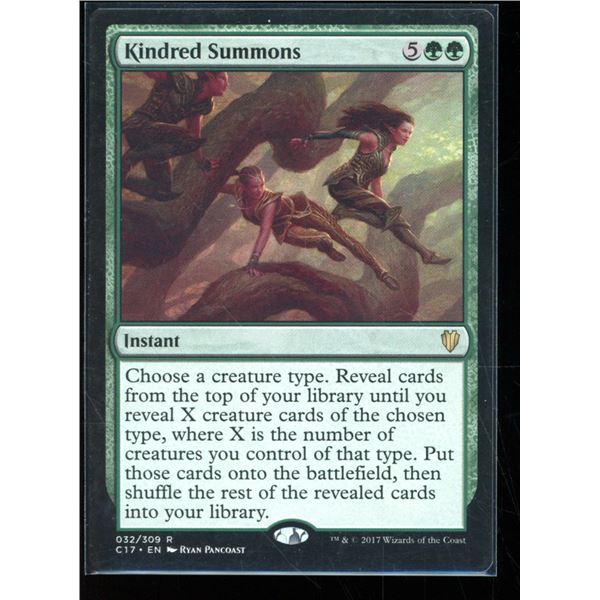Magic the Gathering Kindred Summons Commander 2017