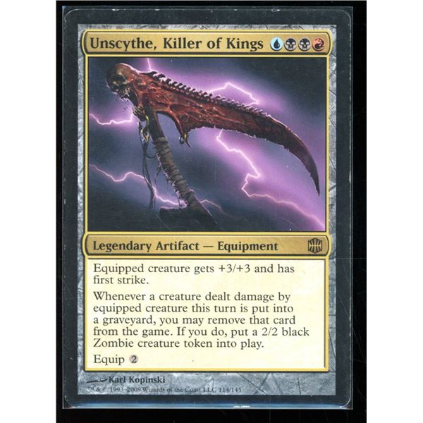 Magic the Gathering Unscythe, Killer of Kings Alara Reborn