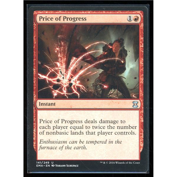 Magic the Gathering Price of Progress Eternal Masters