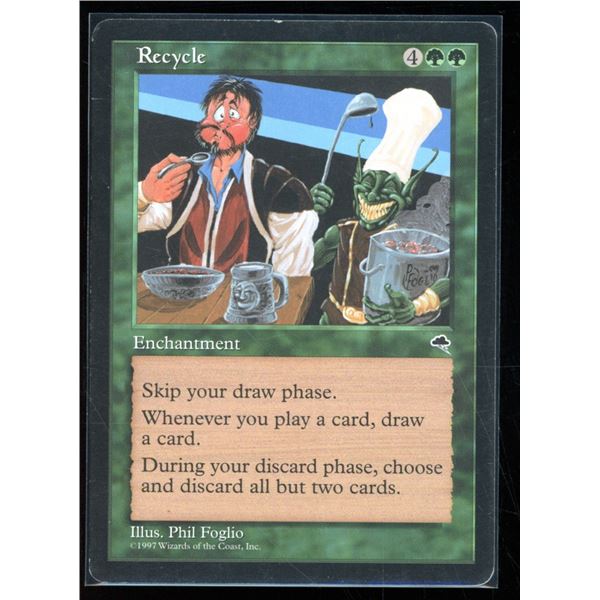 Magic the Gathering Recycle Tempest
