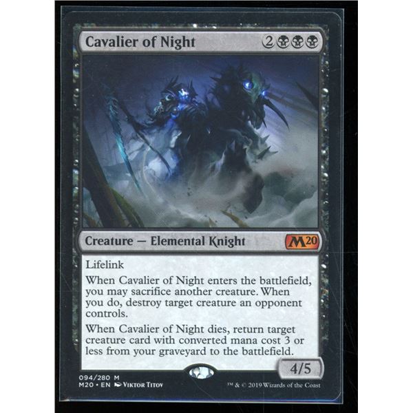 Magic the Gathering Cavalier of Night Core Set 2020