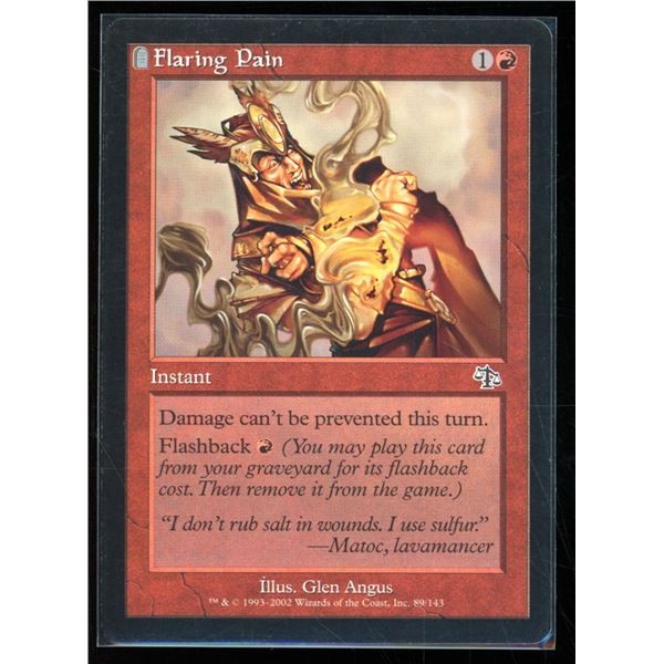 Magic the Gathering Flaring Pain Judgment