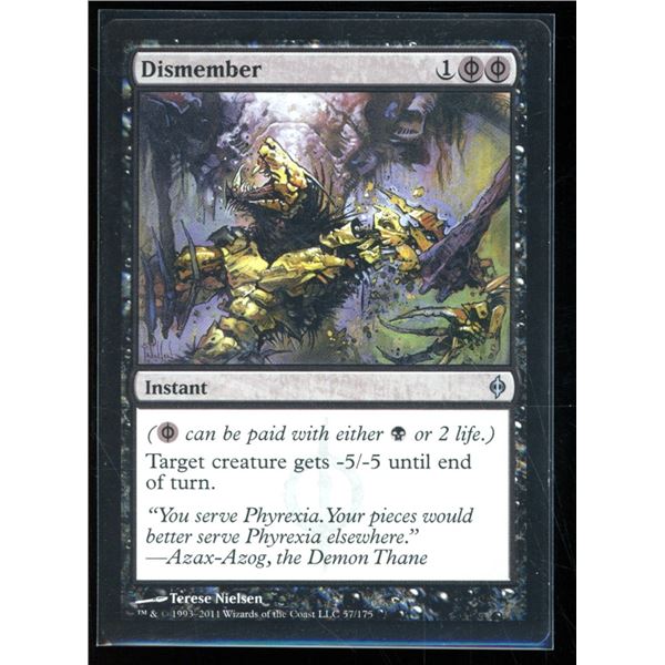 Magic the Gathering Dismember New Phyrexia