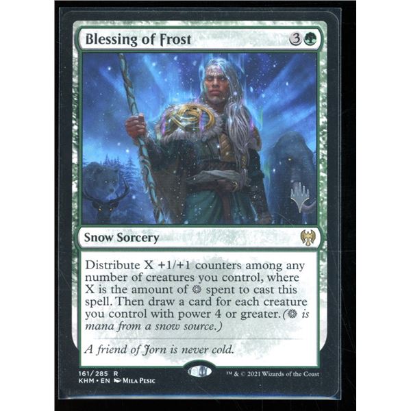 Magic the Gathering Blessing of Frost Kaldheim