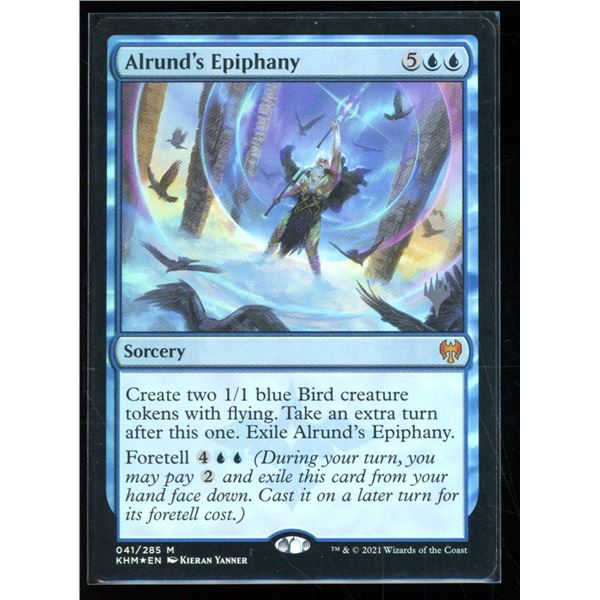 Magic the Gathering Alrund's Epiphany FOIL Kaldheim