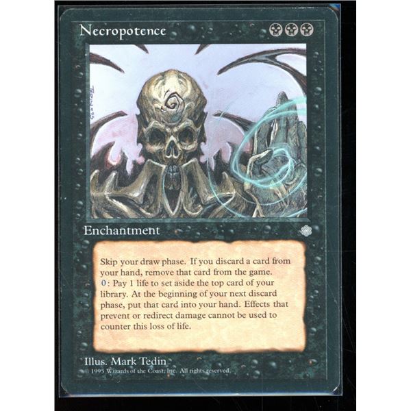 Magic the Gathering Necropotence Ice Age