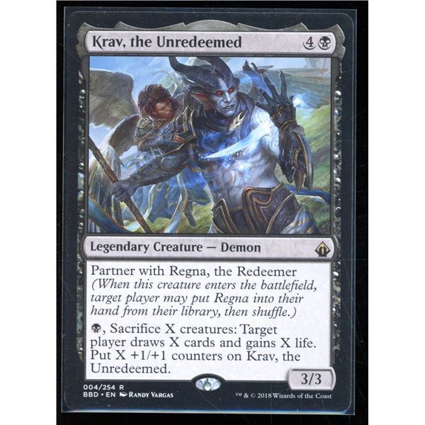 Magic the Gathering Krav, the Unredeemed Battlebond