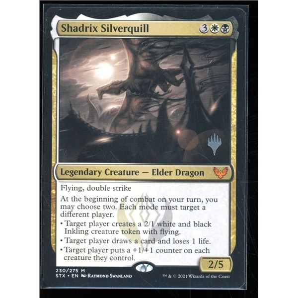 Magic the Gathering Shadrix Silverquill Strixhaven School of Mages