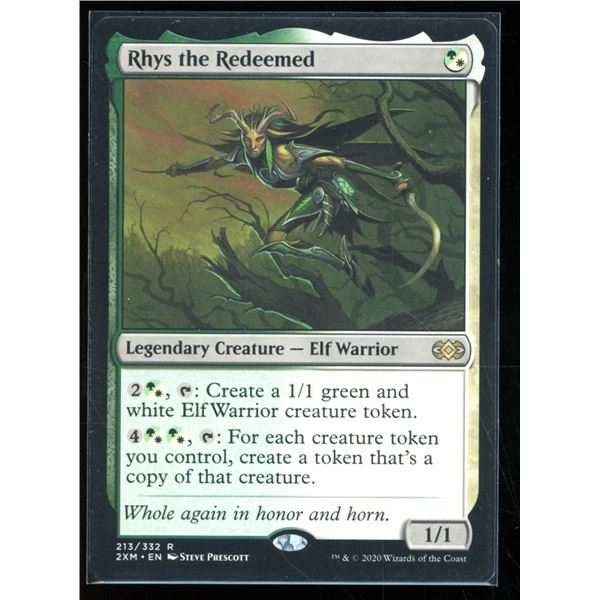 Magic the Gathering Rhys the Redeemed Double Masters