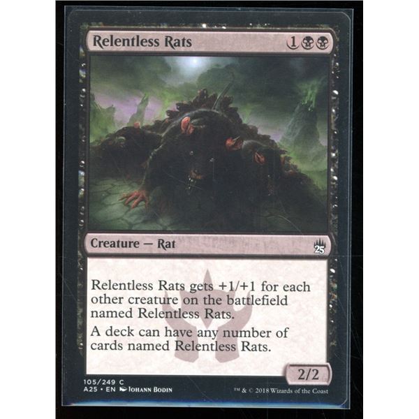 Magic the Gathering Relentless Rats Masters 25