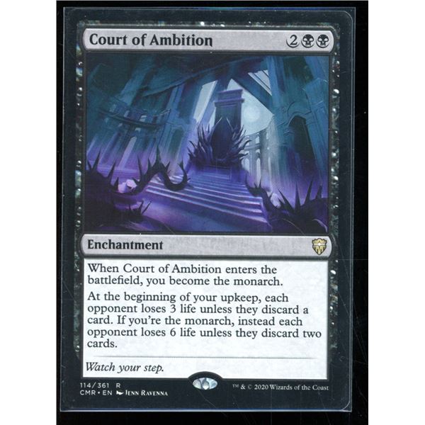 Magic the Gathering Court of Ambition Commander Legends