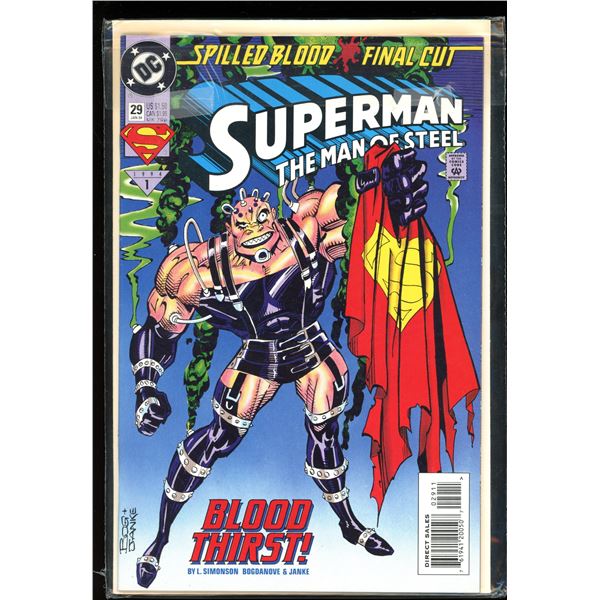 DC Superman The Man Of Steel #29